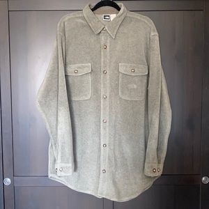 North Face Fleece ButtonUp - Large